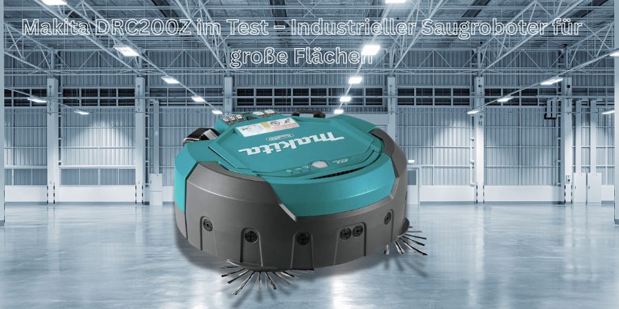 Makita DRC200Z im Test – Industrieller Saugroboter für große Flächen